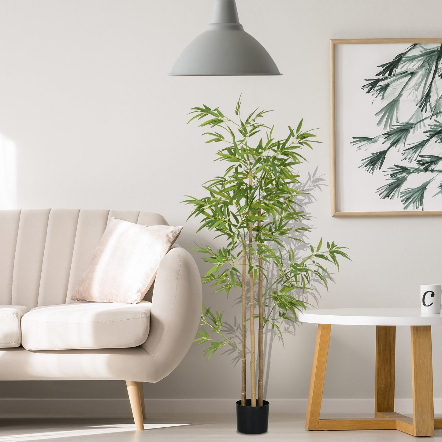 Artificial Bamboo Plant - 180cm, 830 Leaves, Indoor Decor