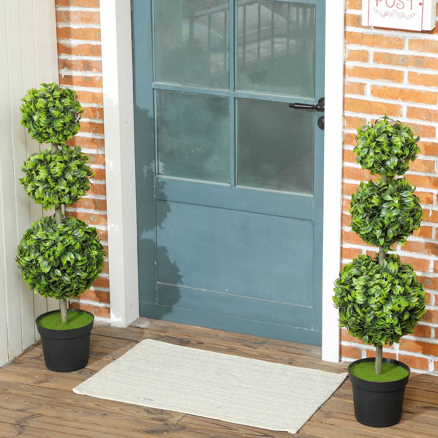 Artificial Potted Plants, UV-Resistant, 100 cm Tall