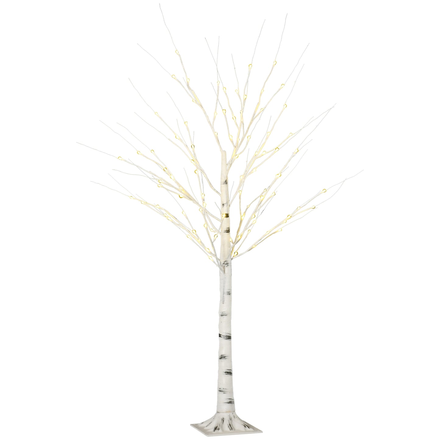 150 cm LED Artificial Birch - Christmas & Party Decor