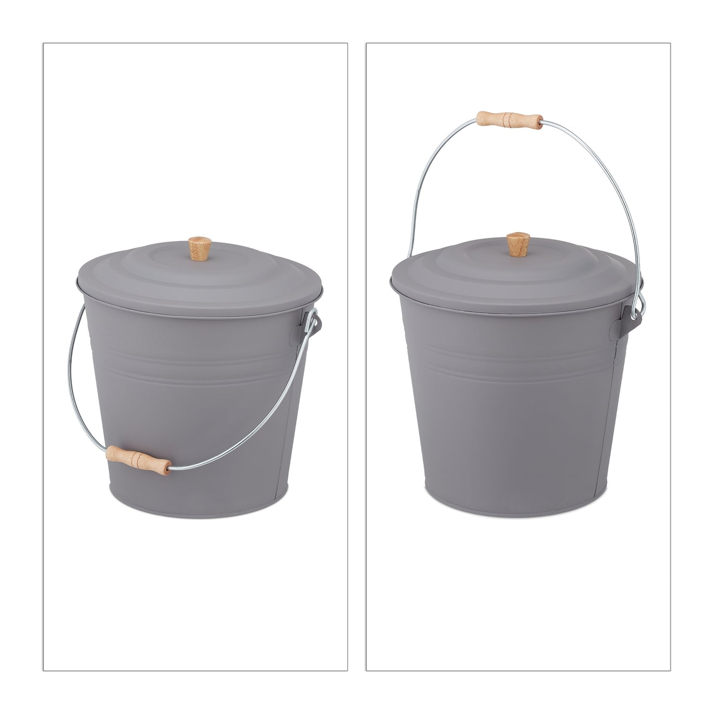 Ashtray with lid 12 l