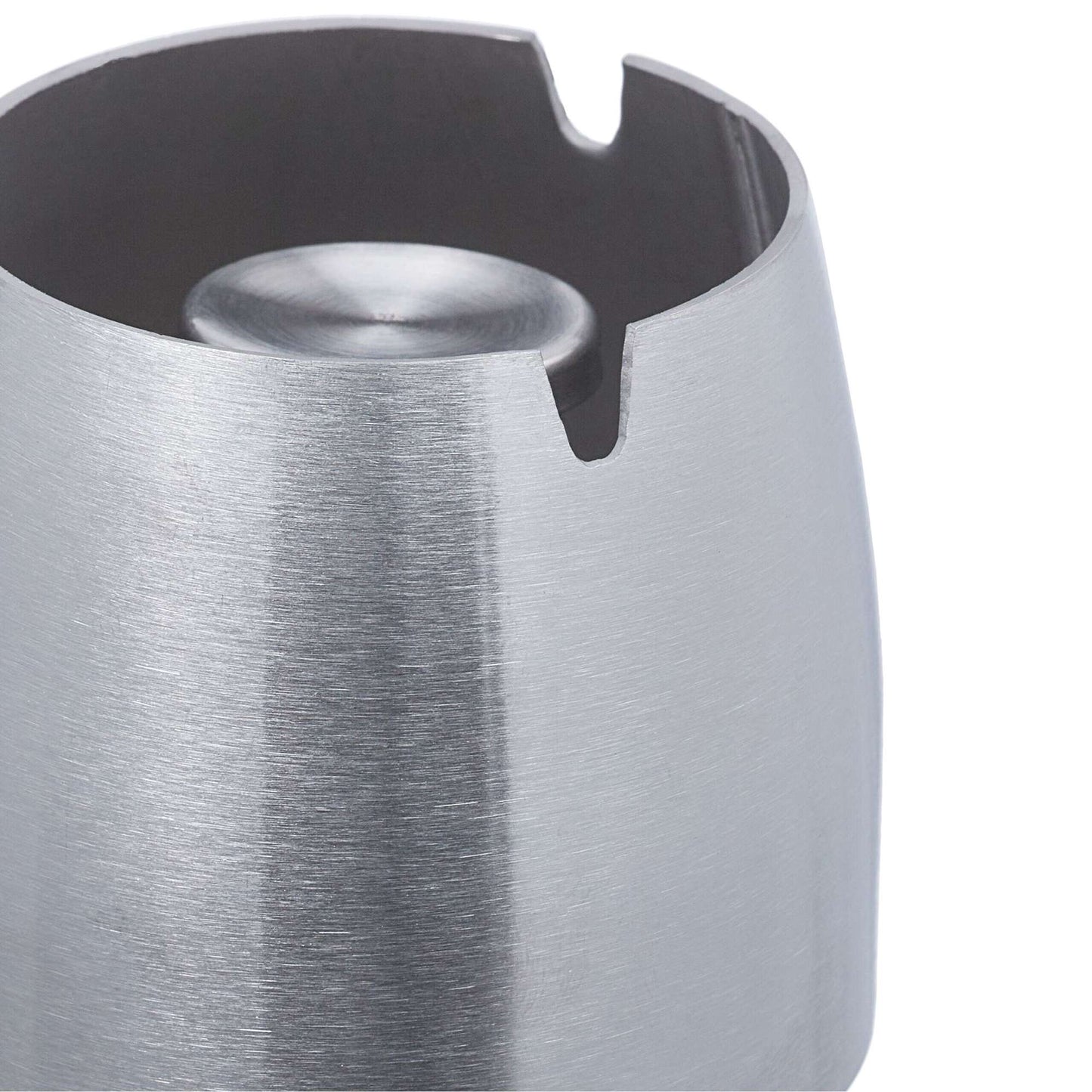 Ashtray with lid for outdoor use