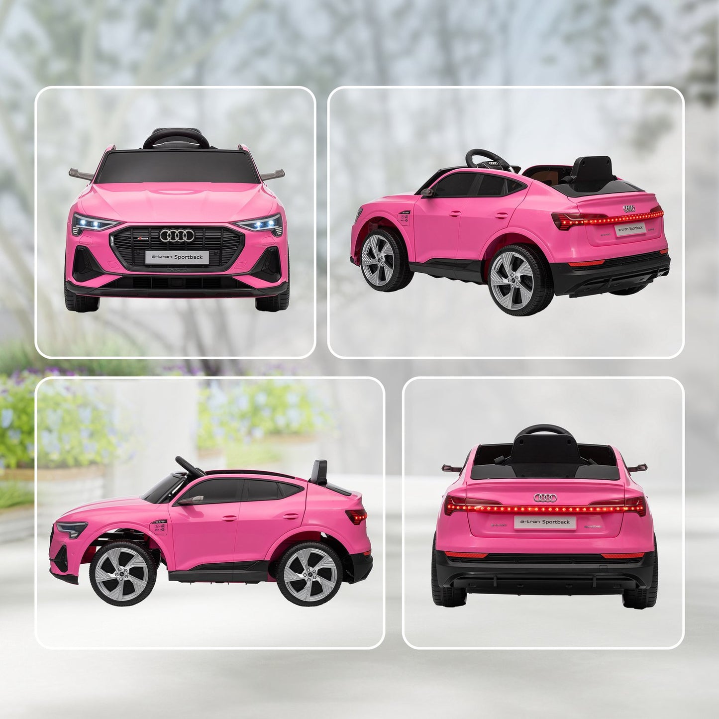 Audi E-tron Kids Electric Car, 12V, Remote Control