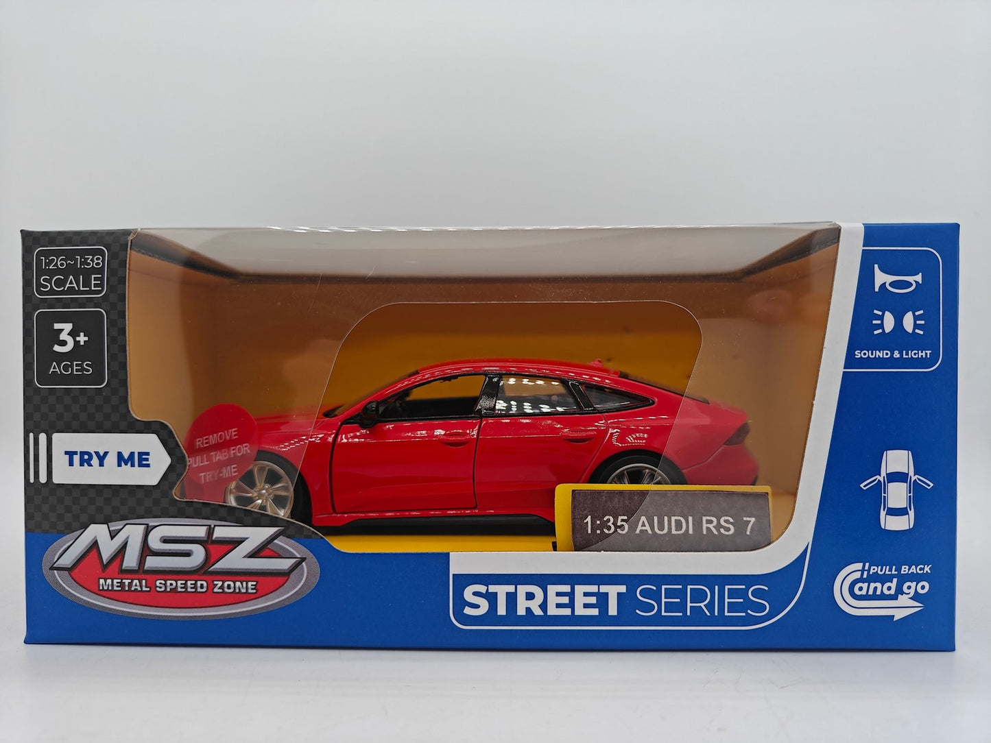 Audi RS 7 Sportback Die-Cast Model, Scale 1:35