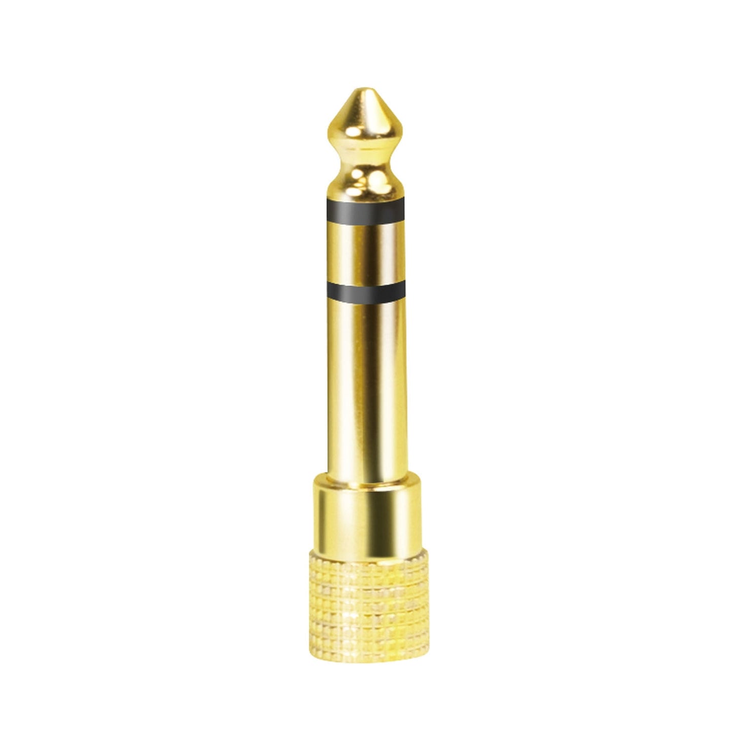 Audio Adapter 6.35mm Male to 3.5mm Female, Gold-Plated