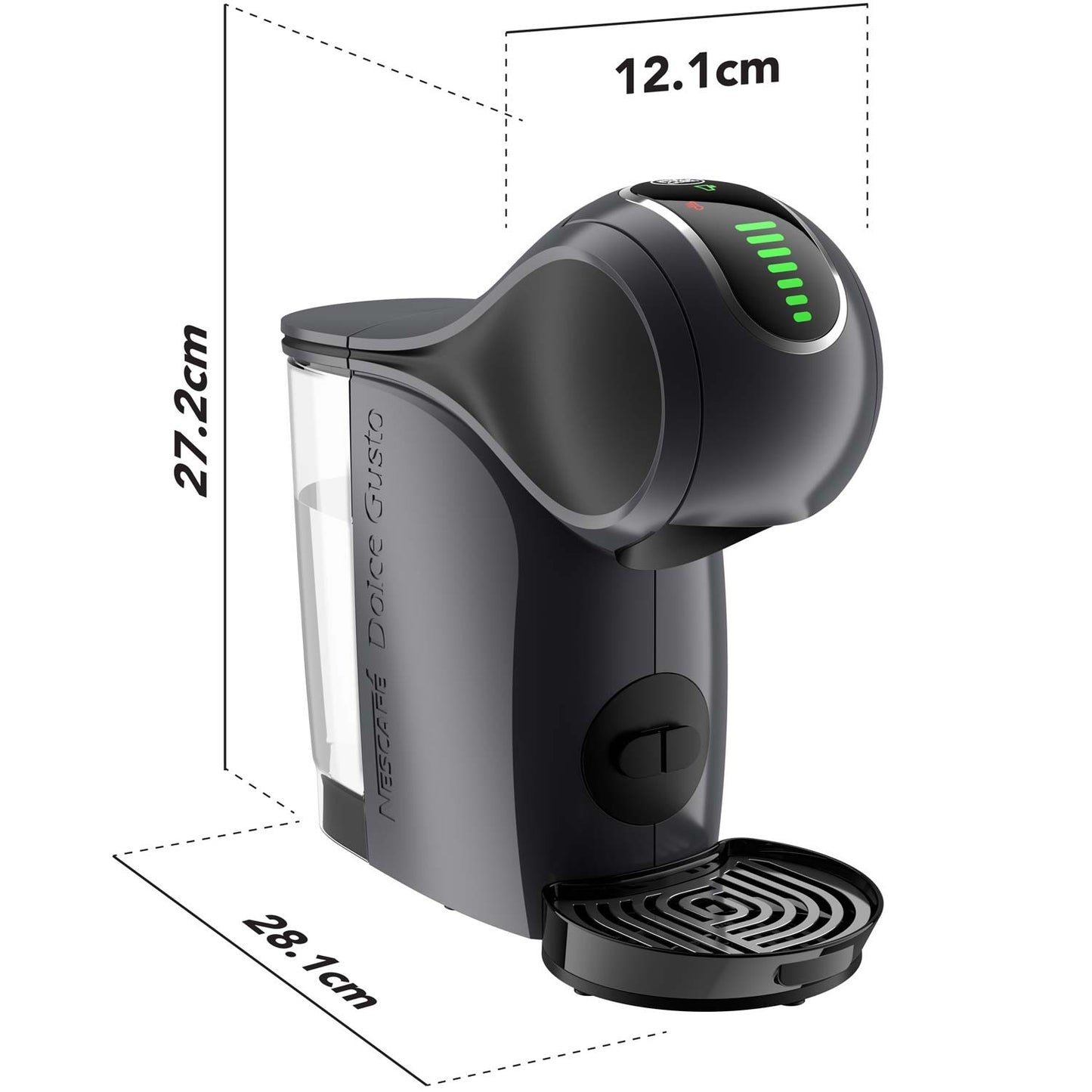 Automatic Coffee Machine, Touch Control, Anthracite Finish