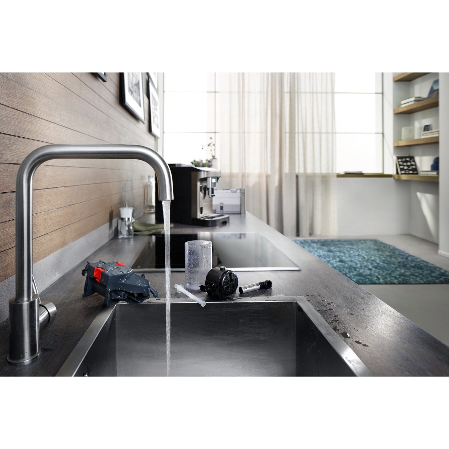 Automatic Espresso Machine with Milk Frother, 7 Coffee Options