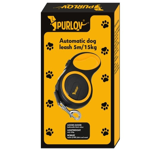 Automatic dog leash 5m/15kg Purlov 19788