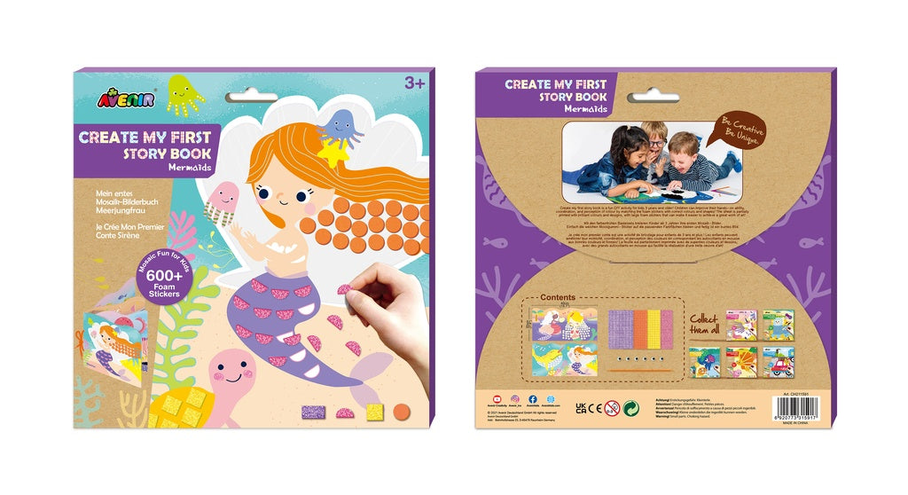 Avenir Create My First Story Book Mermaids