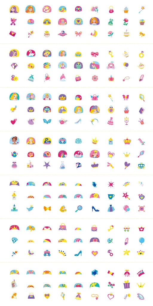 Avenir Nail Stickers And Tattoos Princess