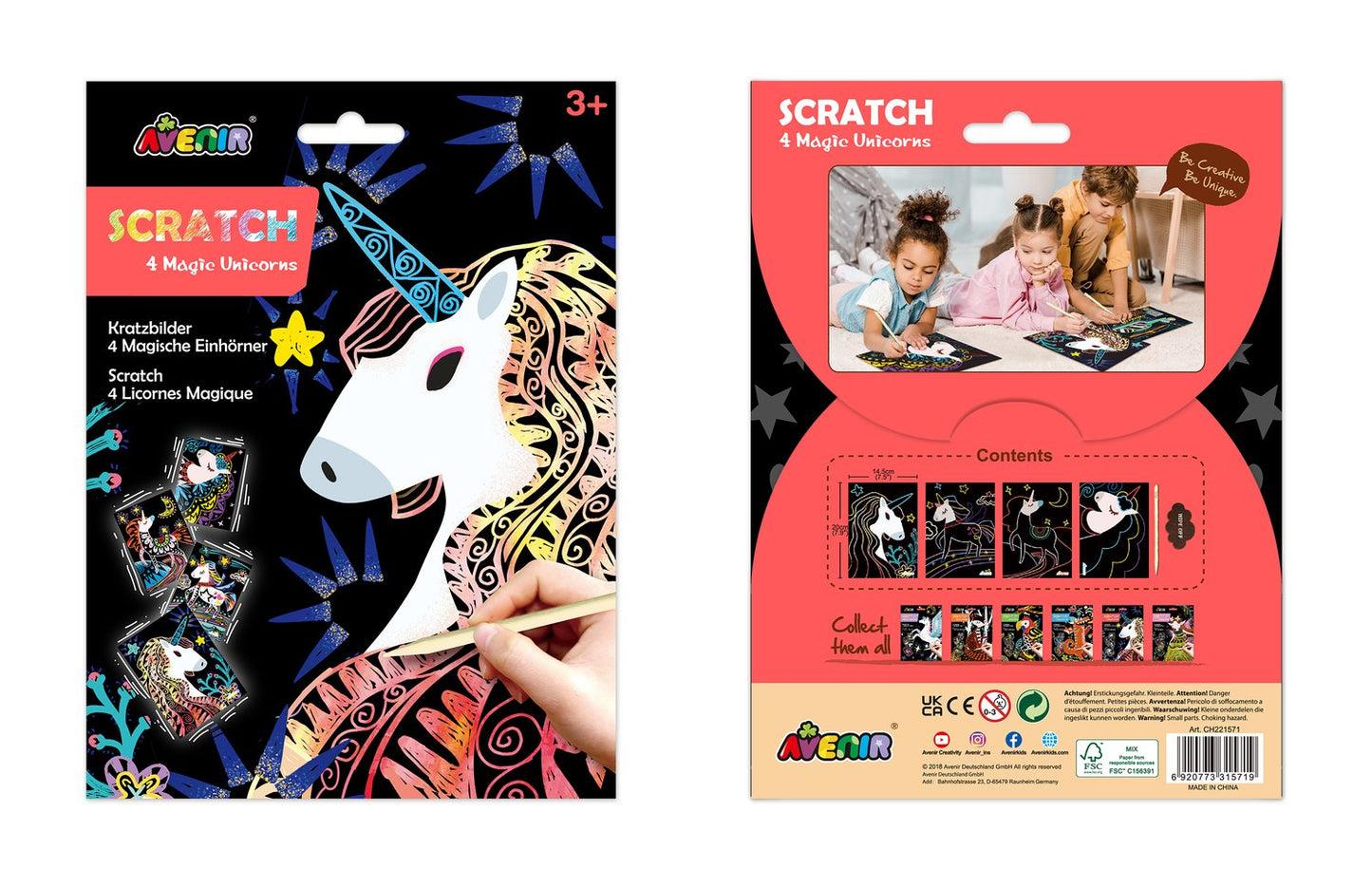 Avenir Scratch 4 Magic Unicorns