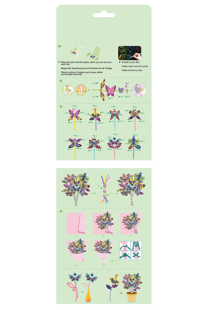 Avenir Scratch Butterfly Bouquet