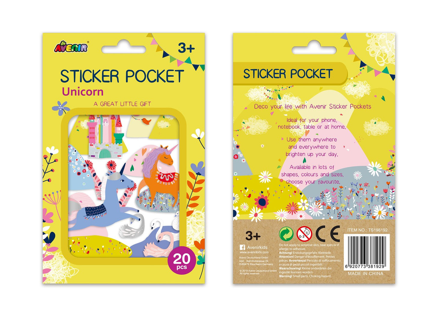 Avenir Stickers Unicorns
