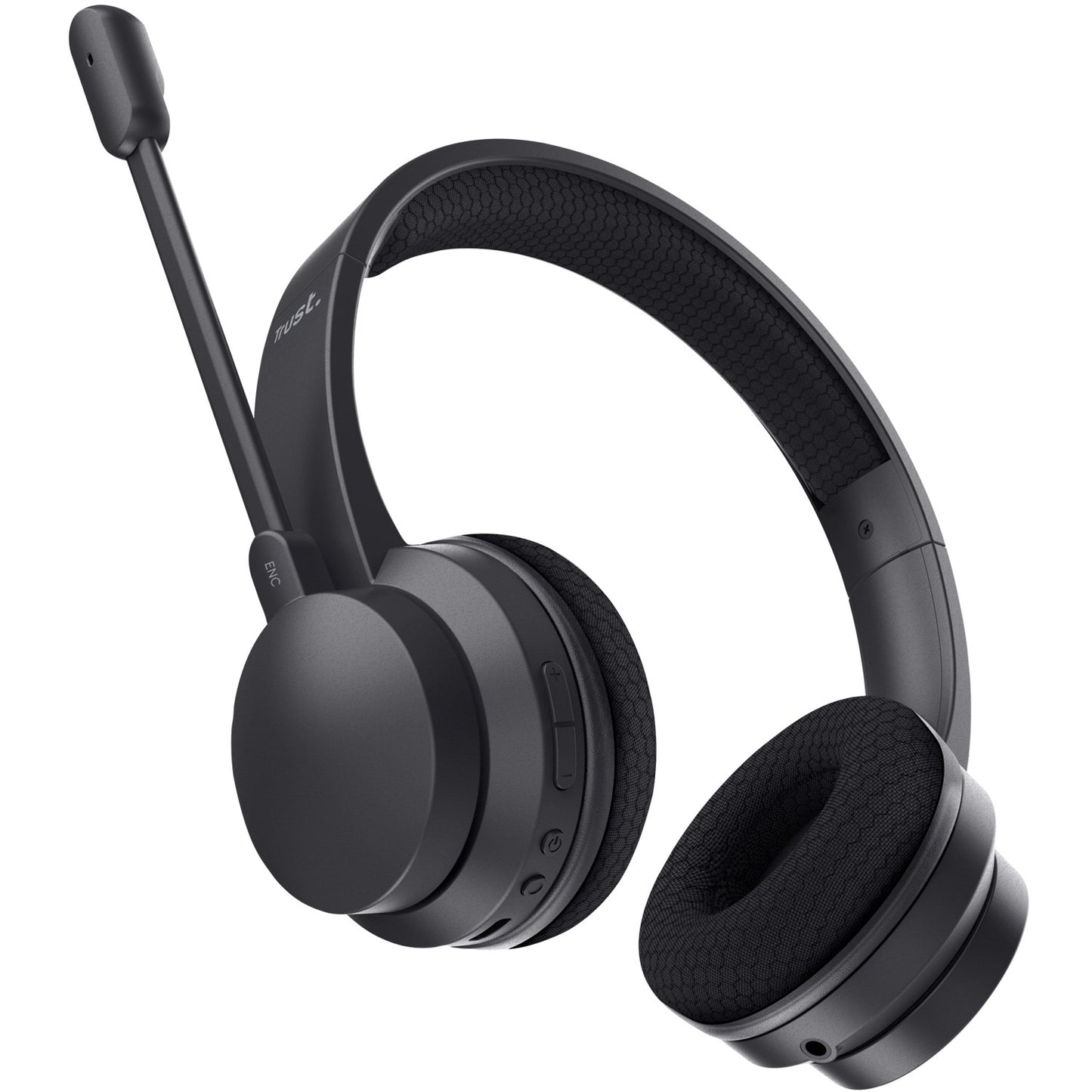 Ayda Wireless PC Headset Bluetooth ENC Black