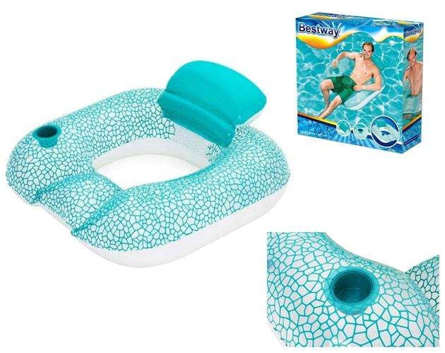 BESTWAY 43097 inflatable armchair with backrest