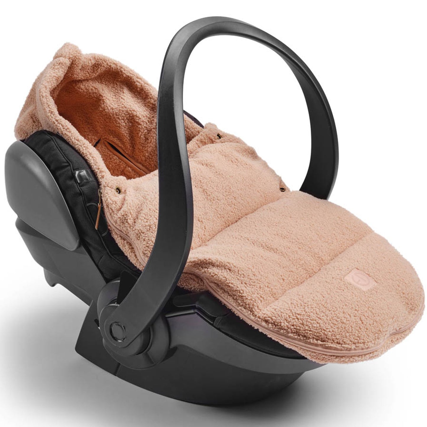 Baby Sleeping Bag – Pink Bouclé, Cozy and Warm
