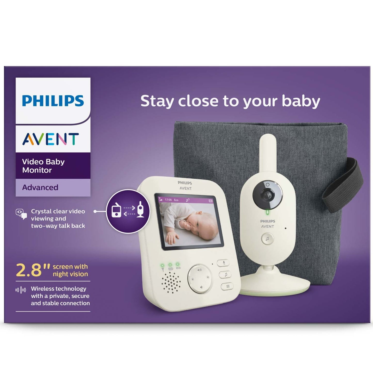 Baby monitor Video SCD882/26