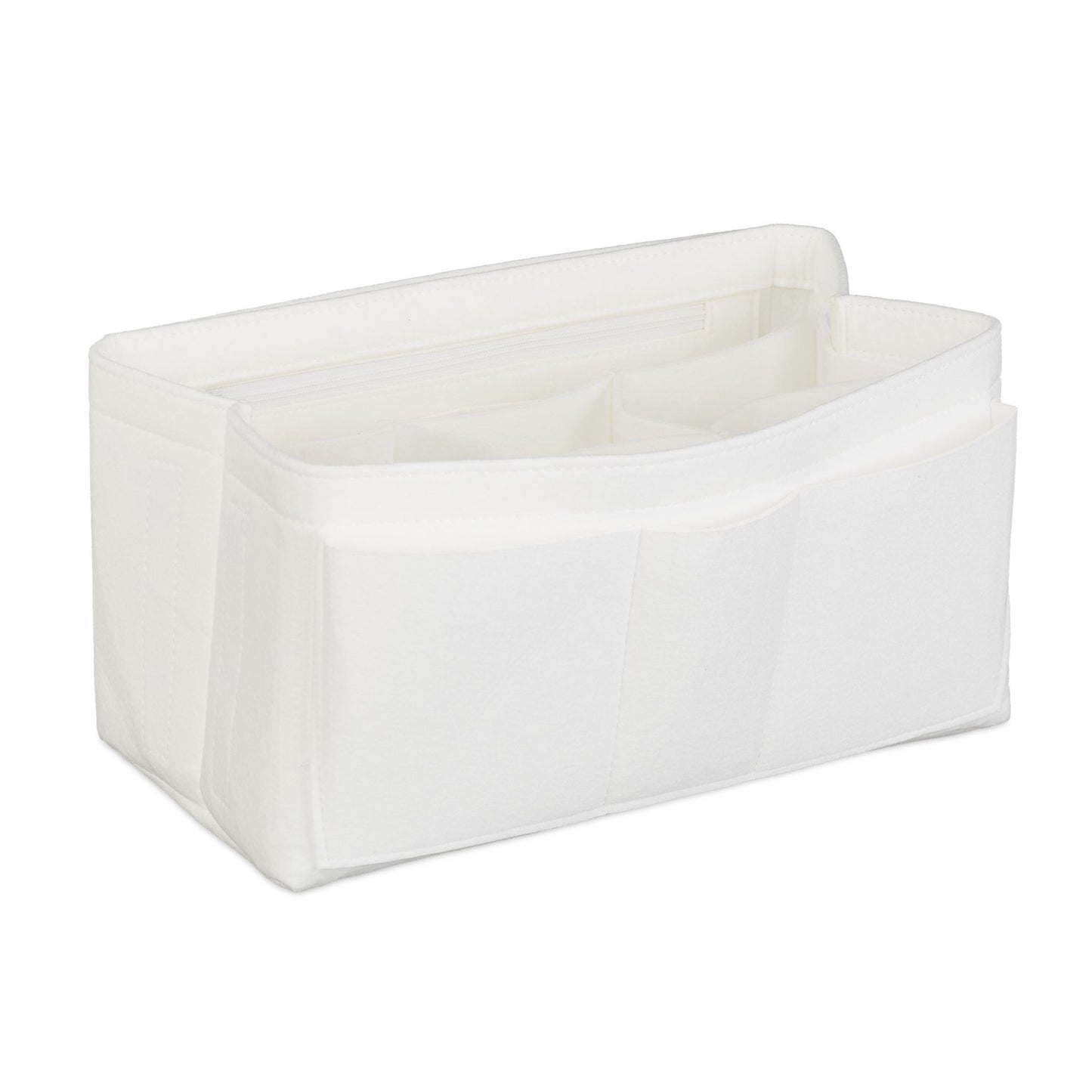 Bag Organizer Purse Felt White