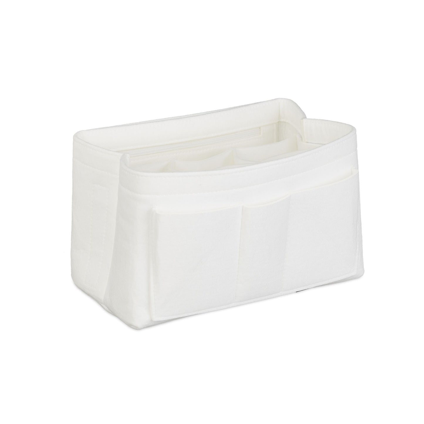 Bag Organizer Purse Felt White