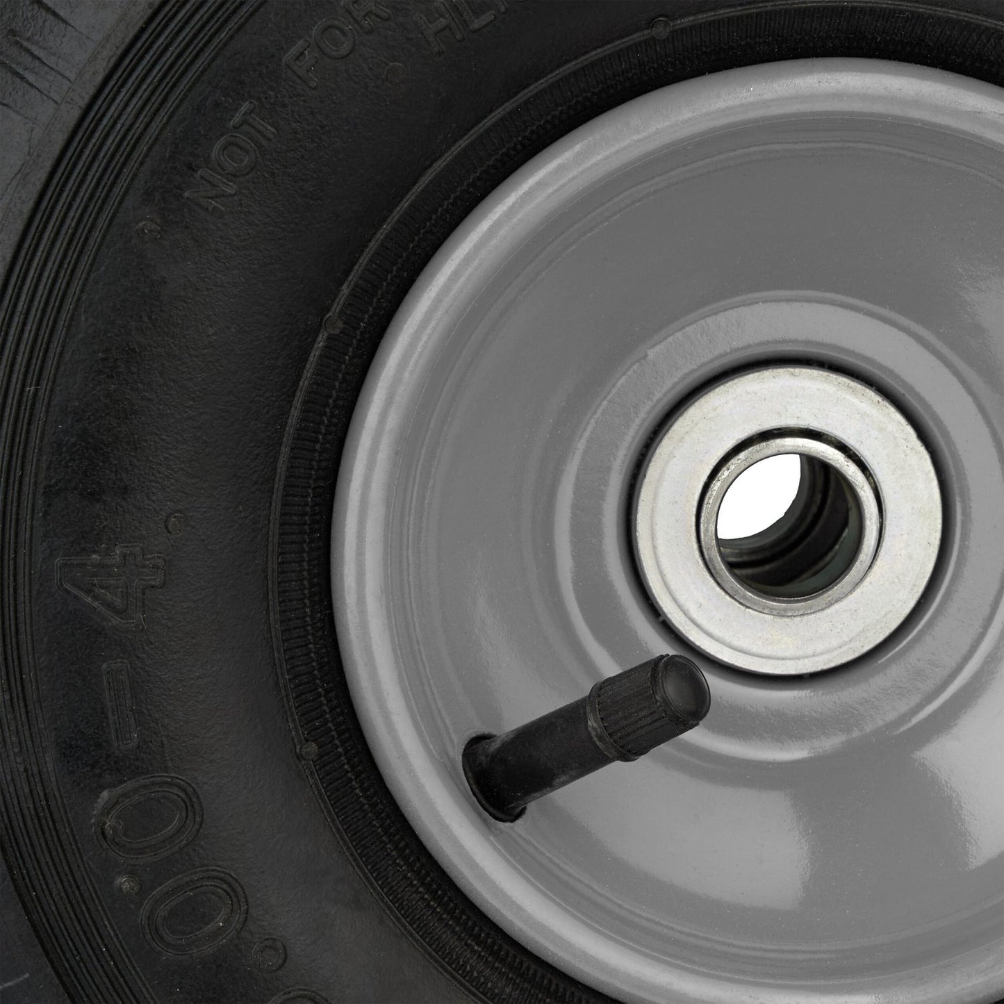Bag loader wheels 2-pack with pneumatic tires