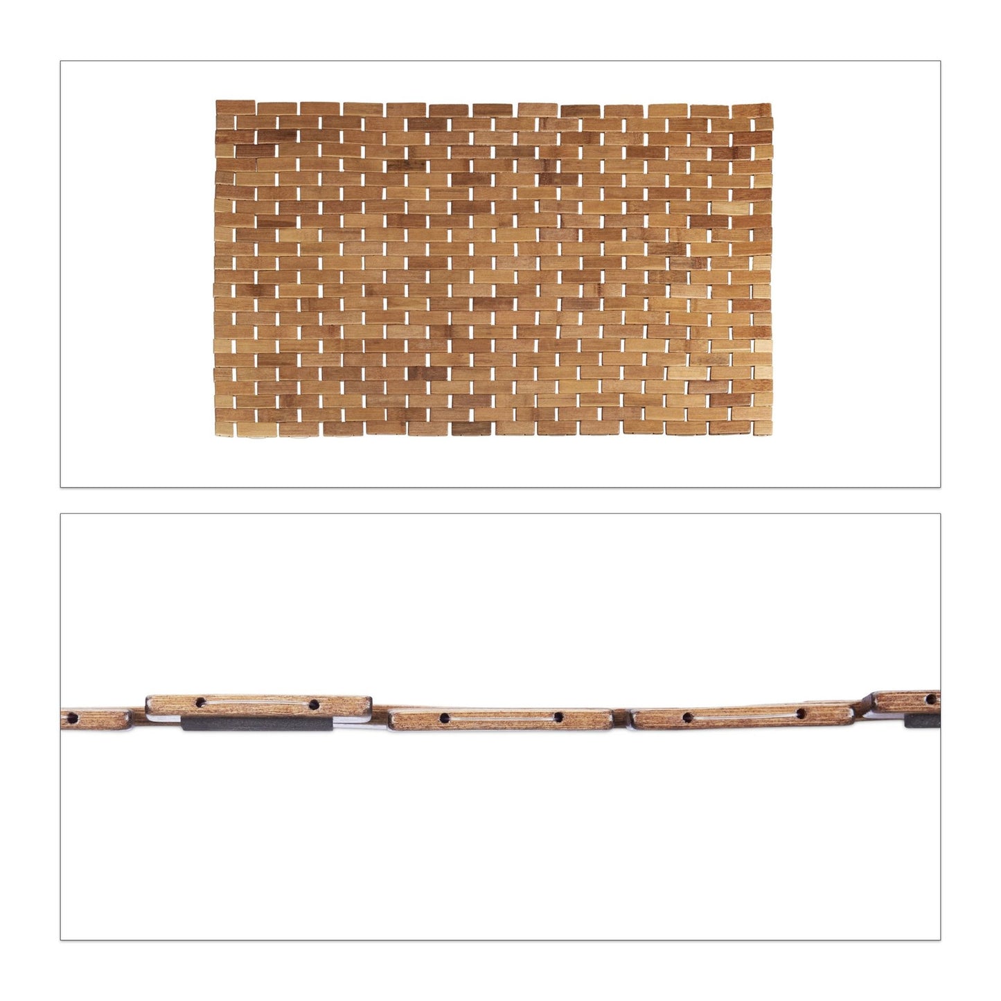 Bamboo Bath Mat 50 x 80 cm