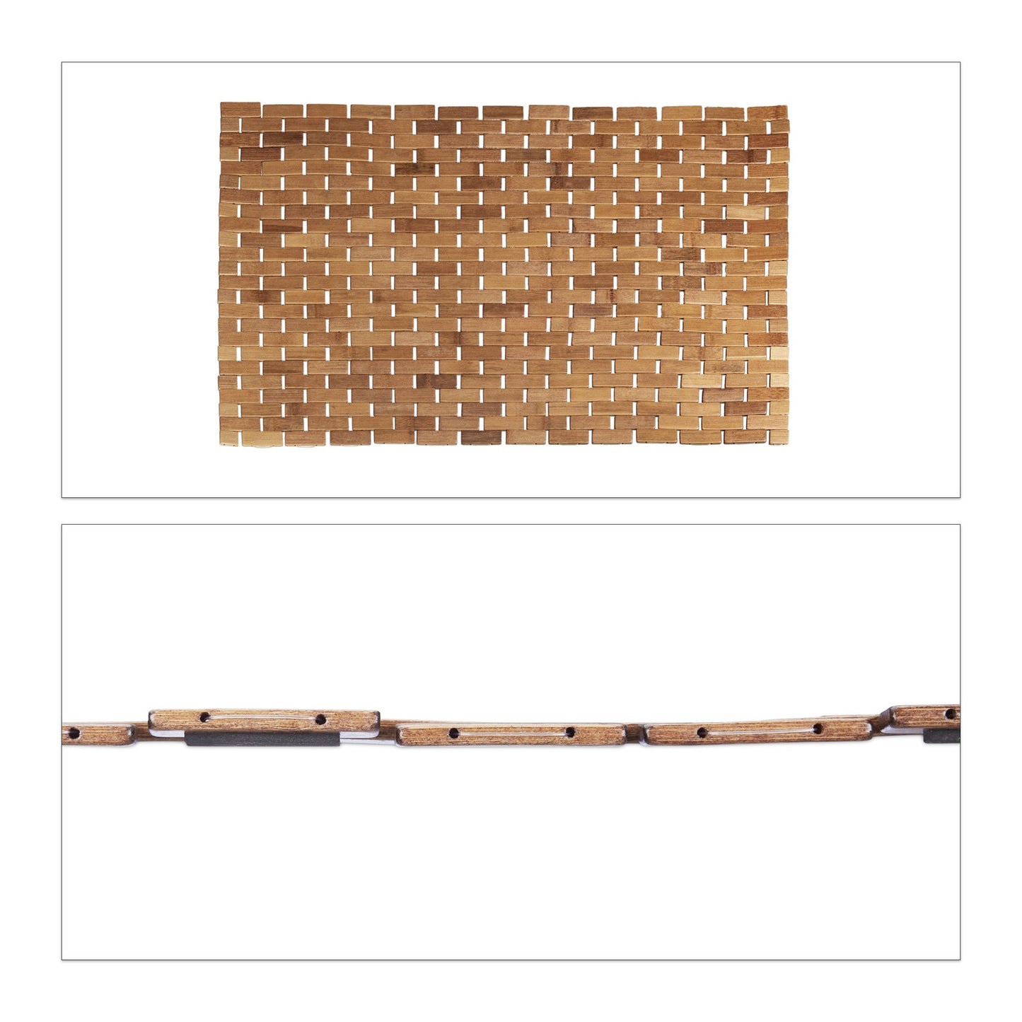 Bamboo Bath Mat 50 x 80 cm