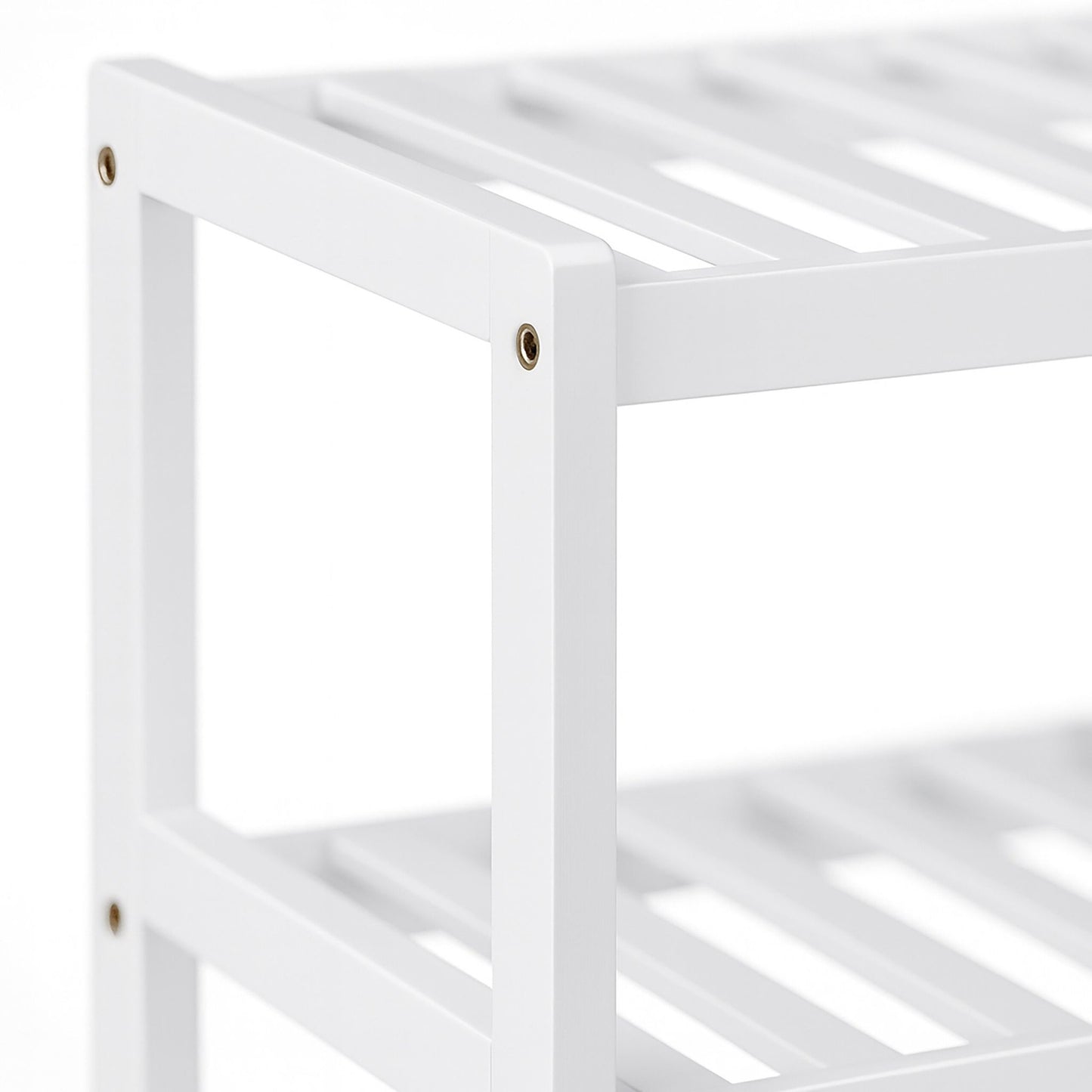 Bamboo Shoe Rack, 3-Tier, Space-Saving Design