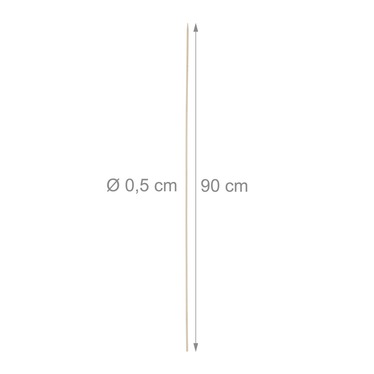 Bamboo Skewers Set of 200