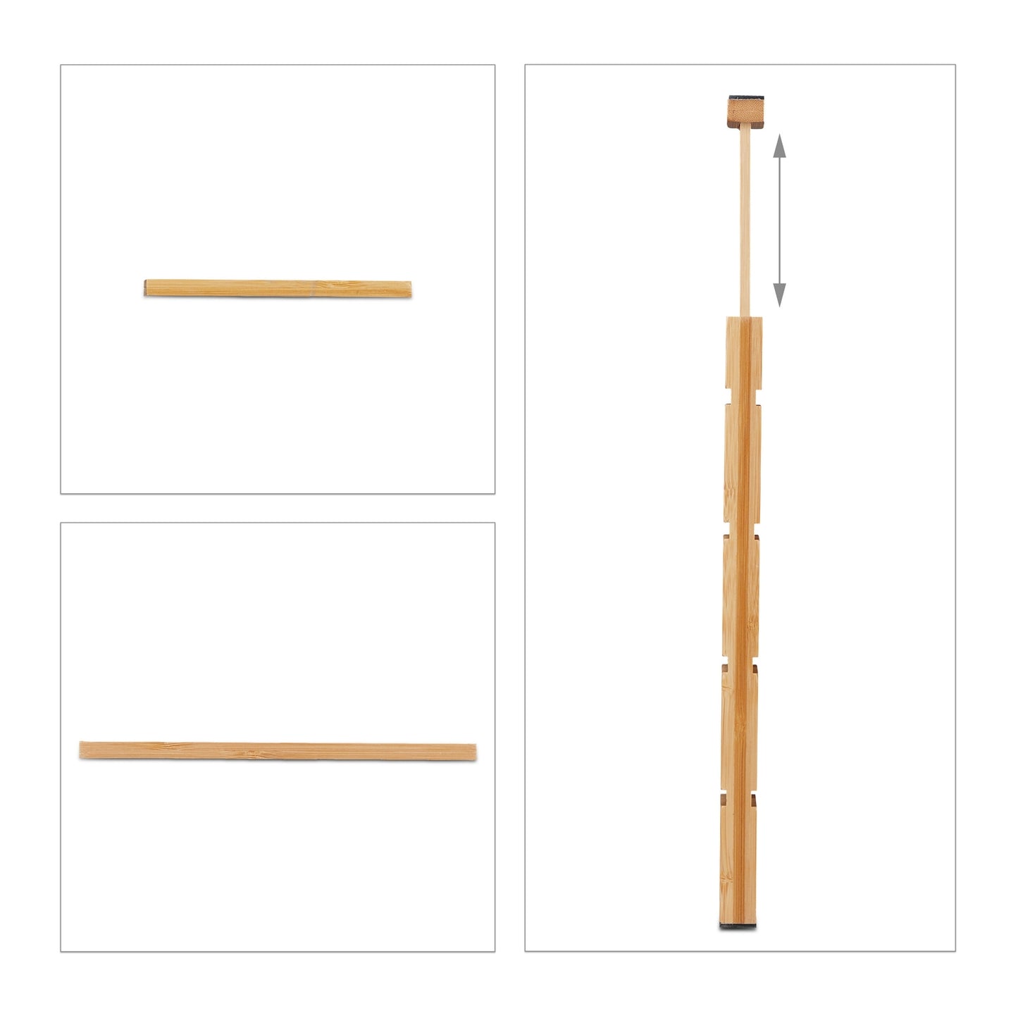 Bamboo drawer dividers