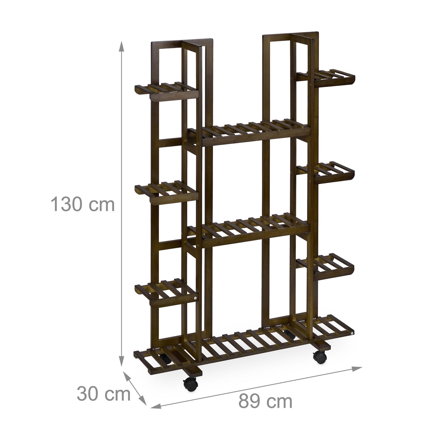 Bamboo flower shelf
