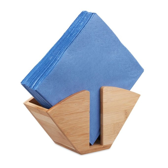Bamboo napkin holder
