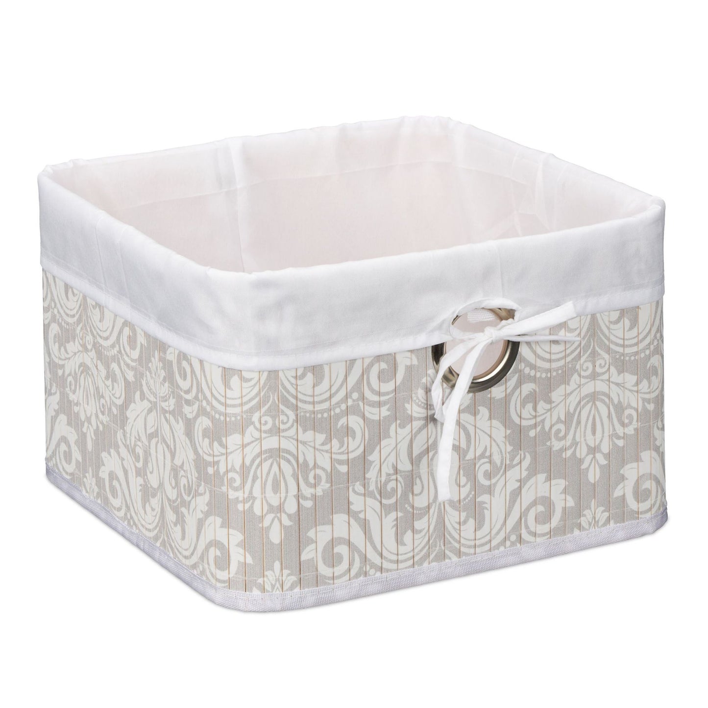 Bamboo storage basket
