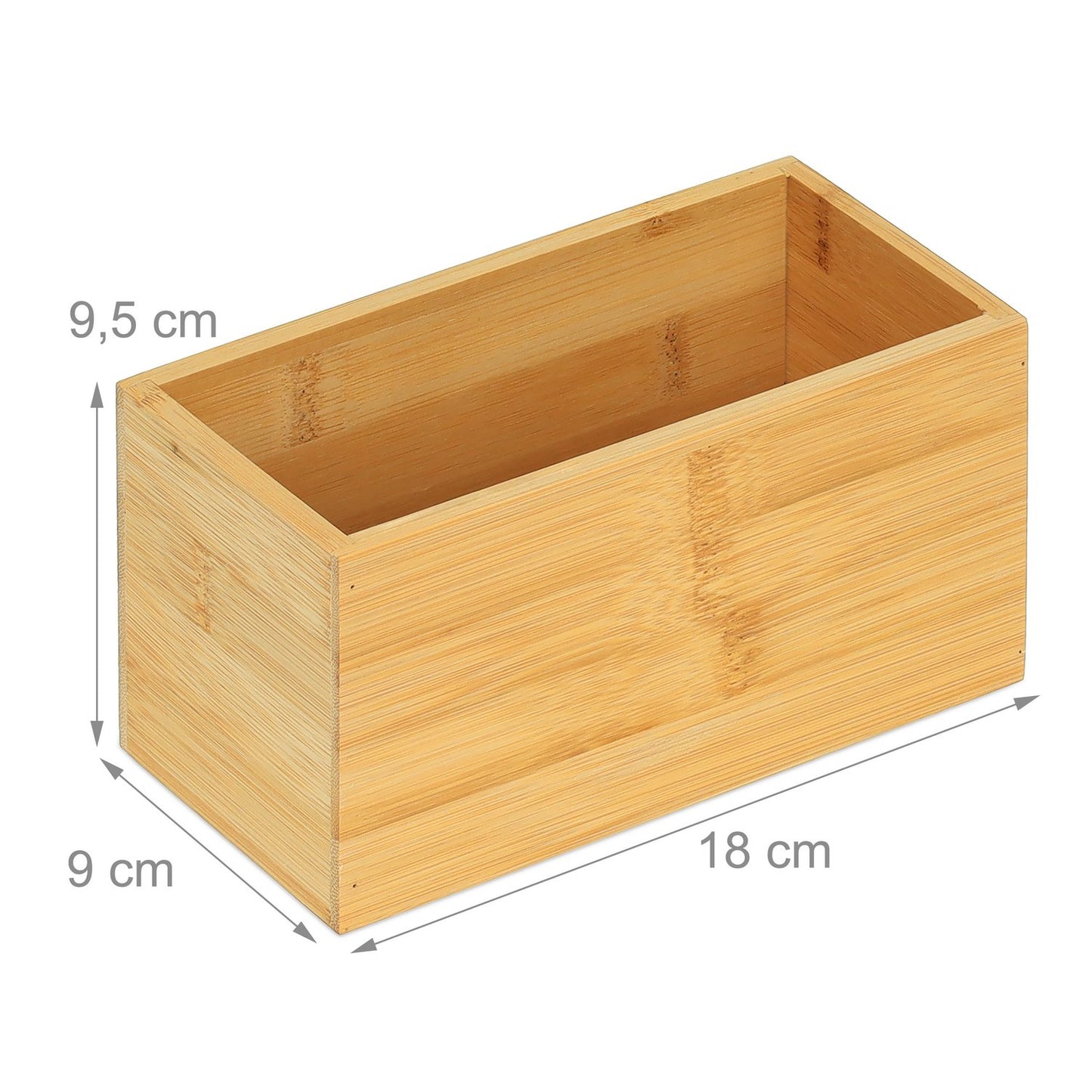 Bamboo storage box