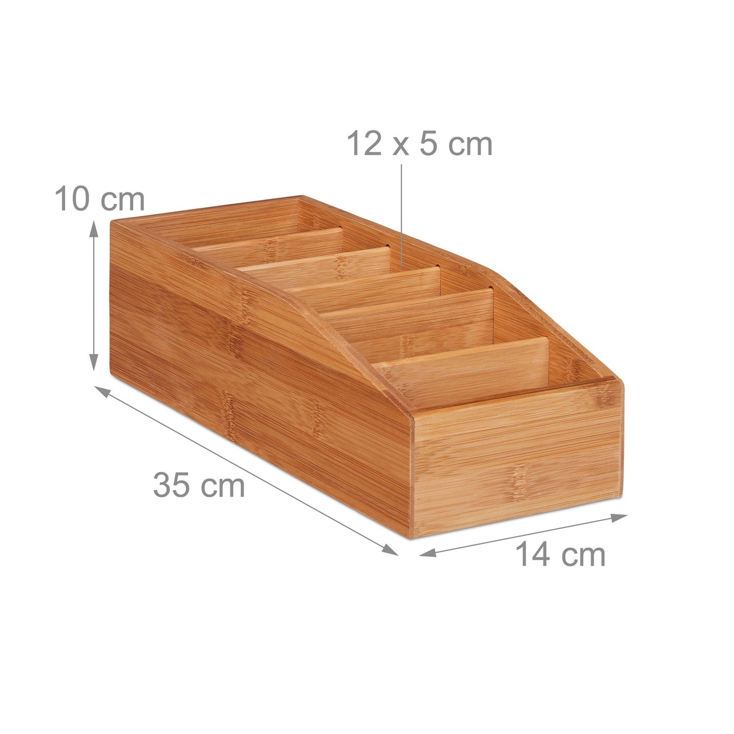 Bamboo storage box