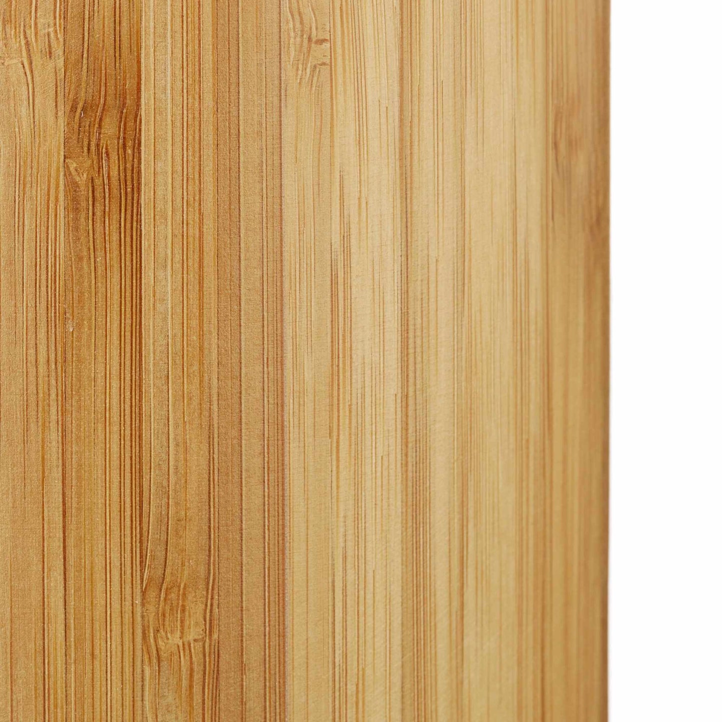 Bamboo toilet brush holder