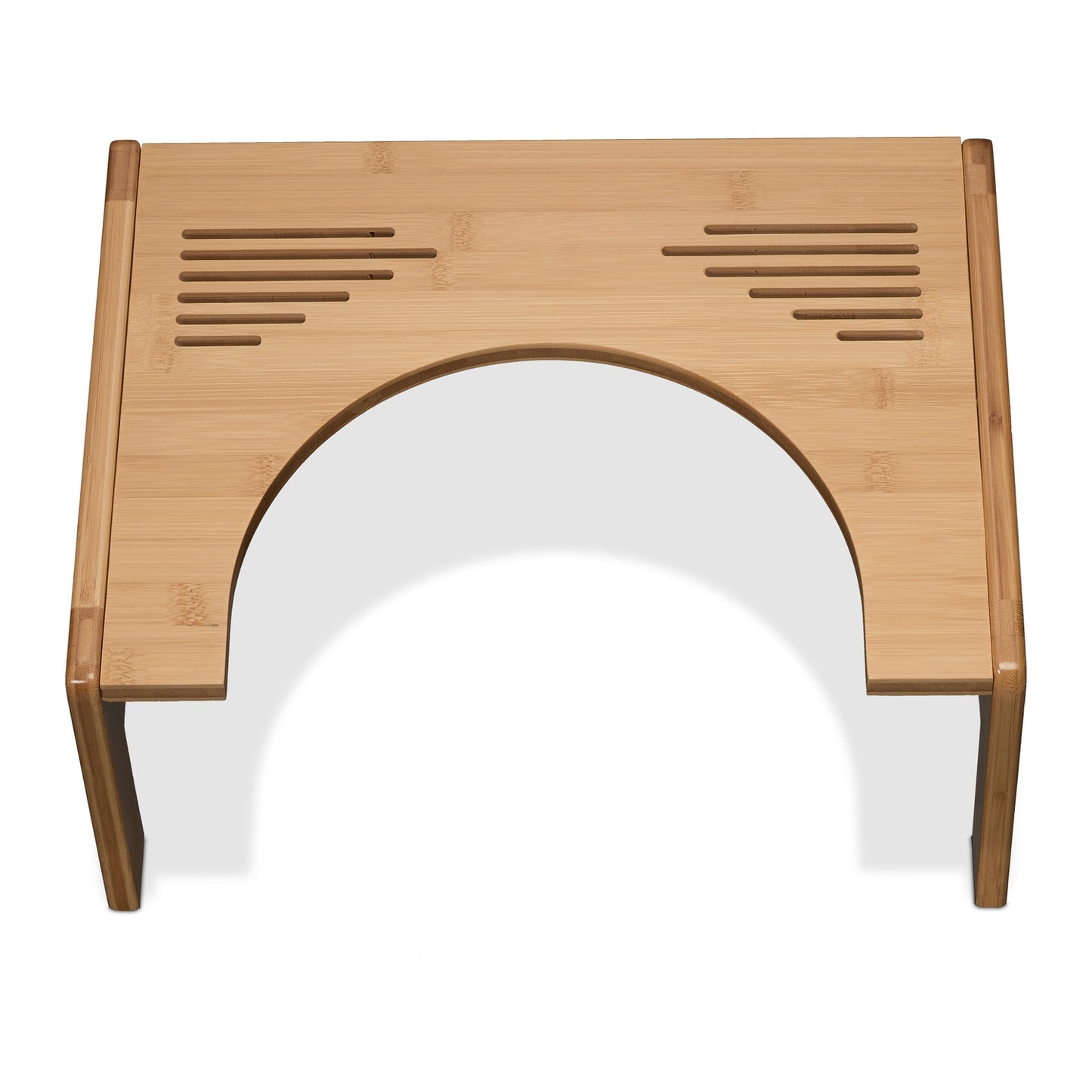 Bamboo toilet seat