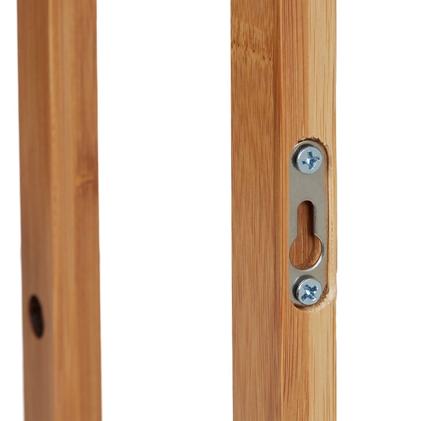 Bamboo wall shelf