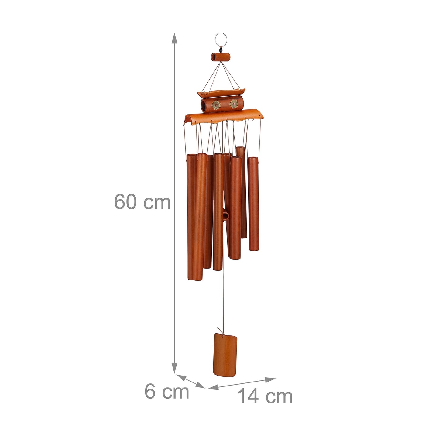 Bamboo wind chimes