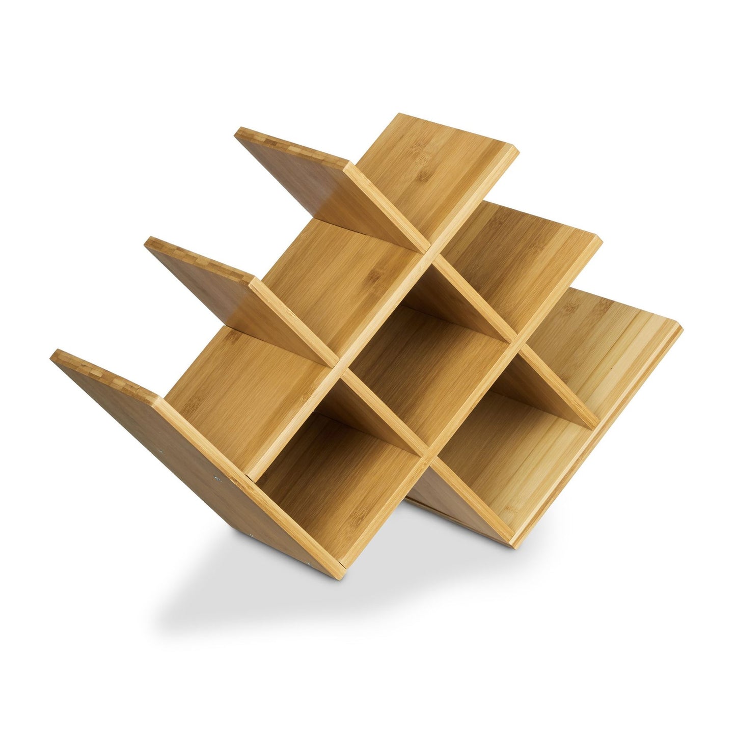 Bamboo wine rack