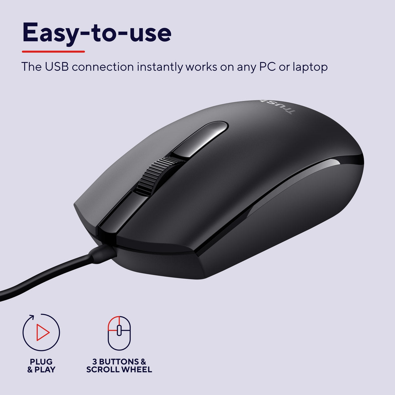 Basi Mouse Black