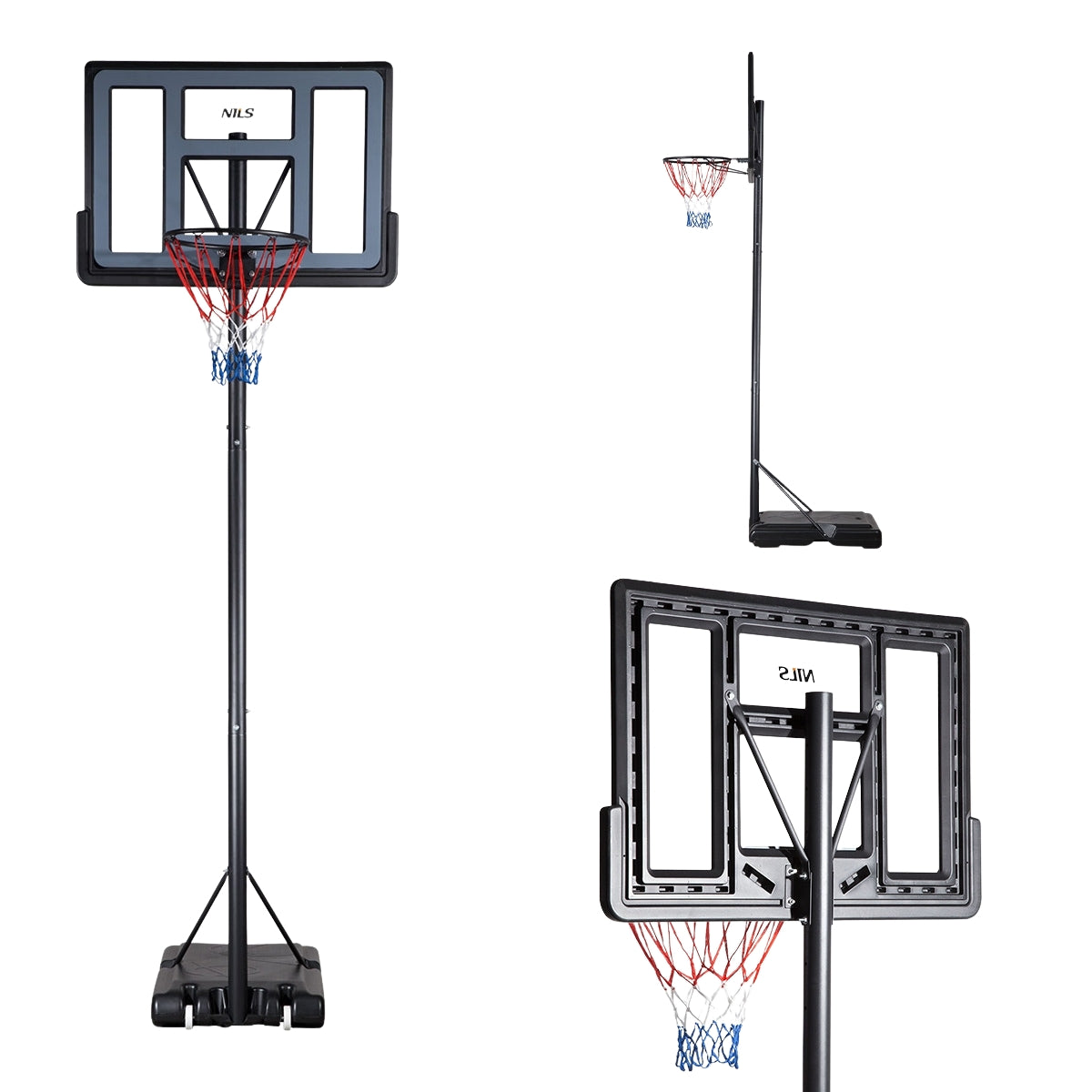 Basketball Hoop, Adjustable Height, Indoor/Outdoor