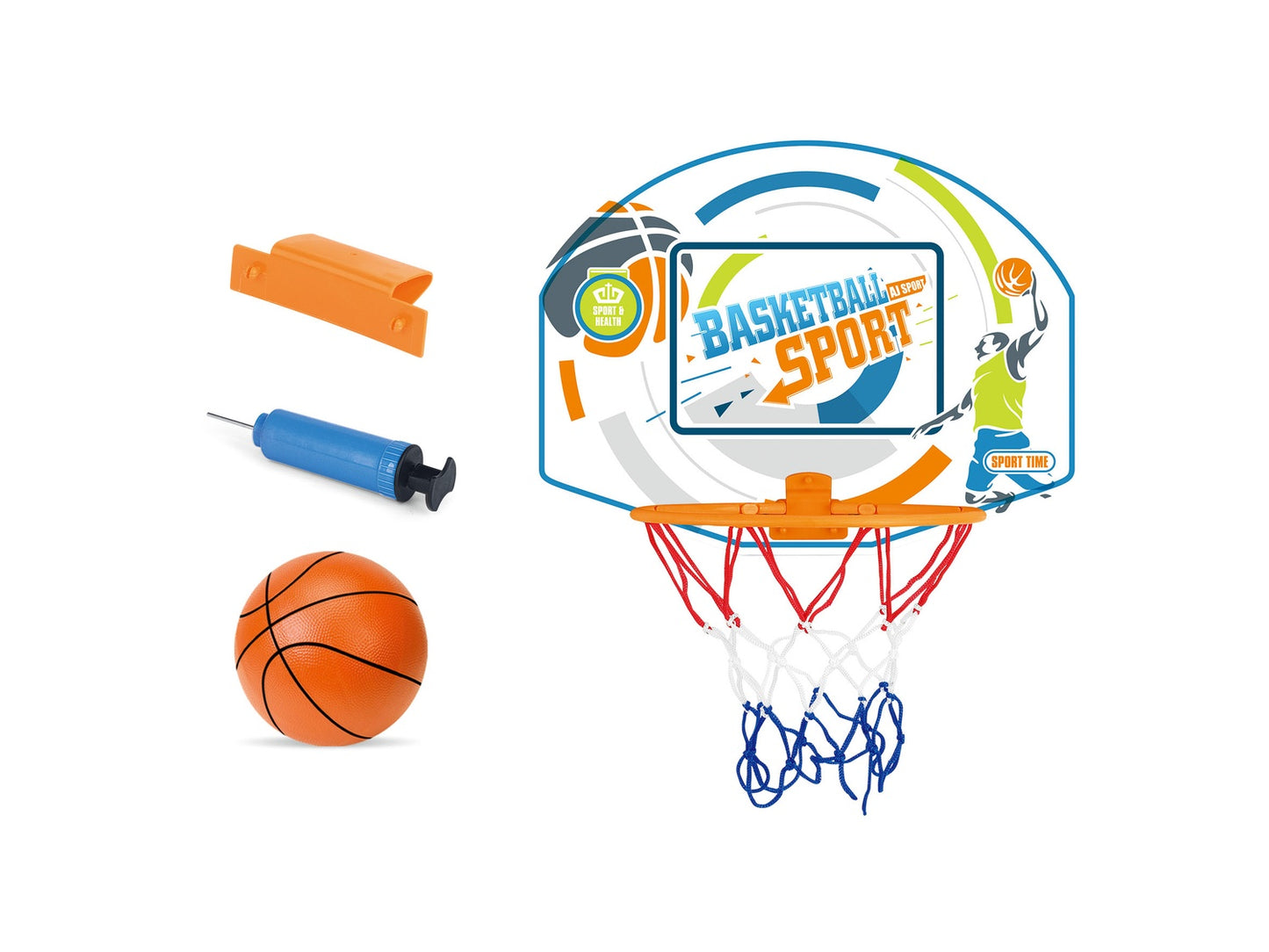 Basketball Set With 1 Basketball