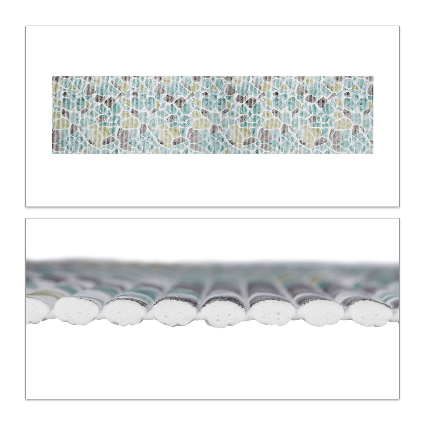 Bathroom mat in soft foam