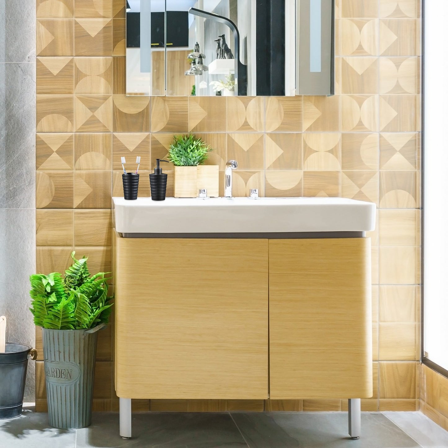 Bathroom set 4 parts