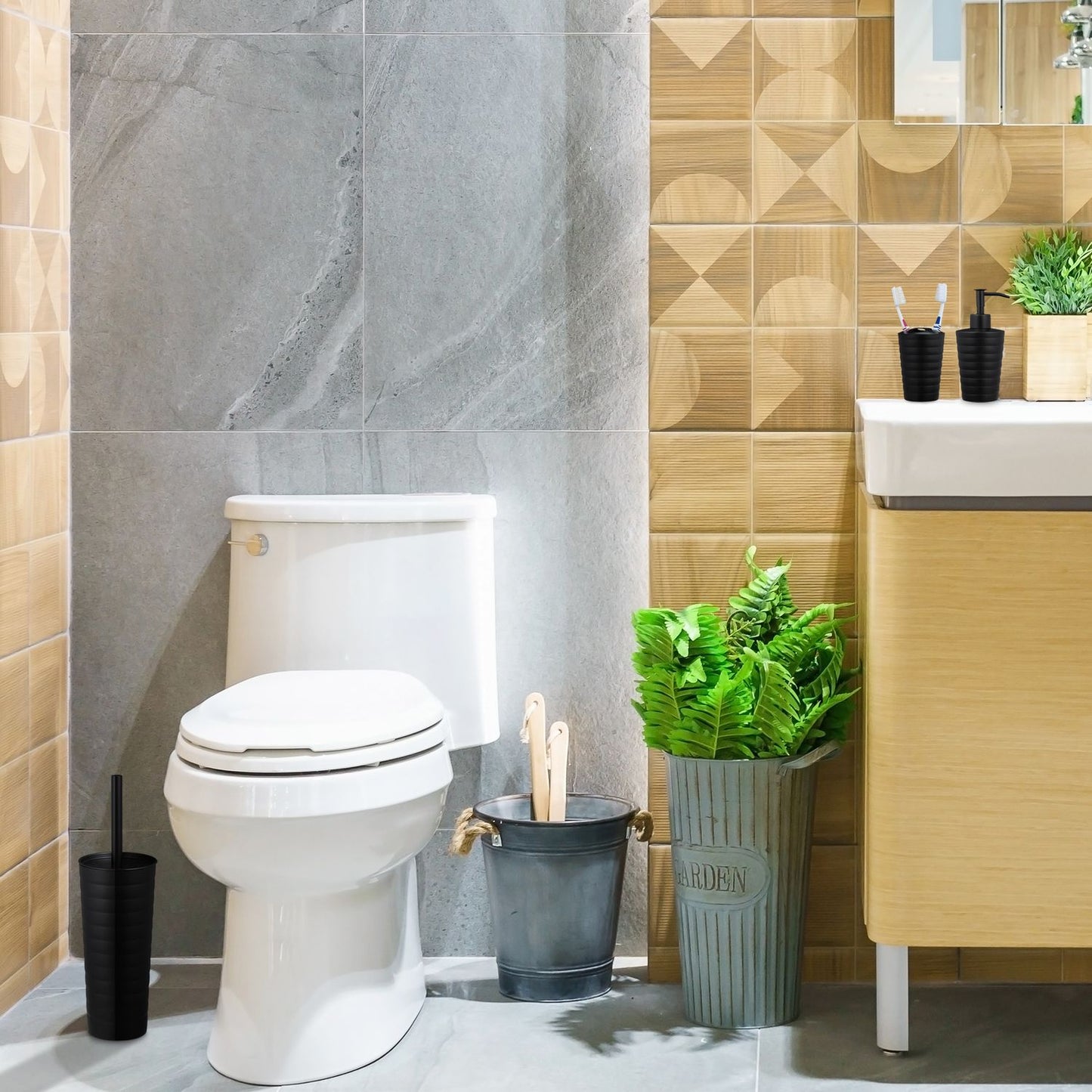 Bathroom set 5 parts