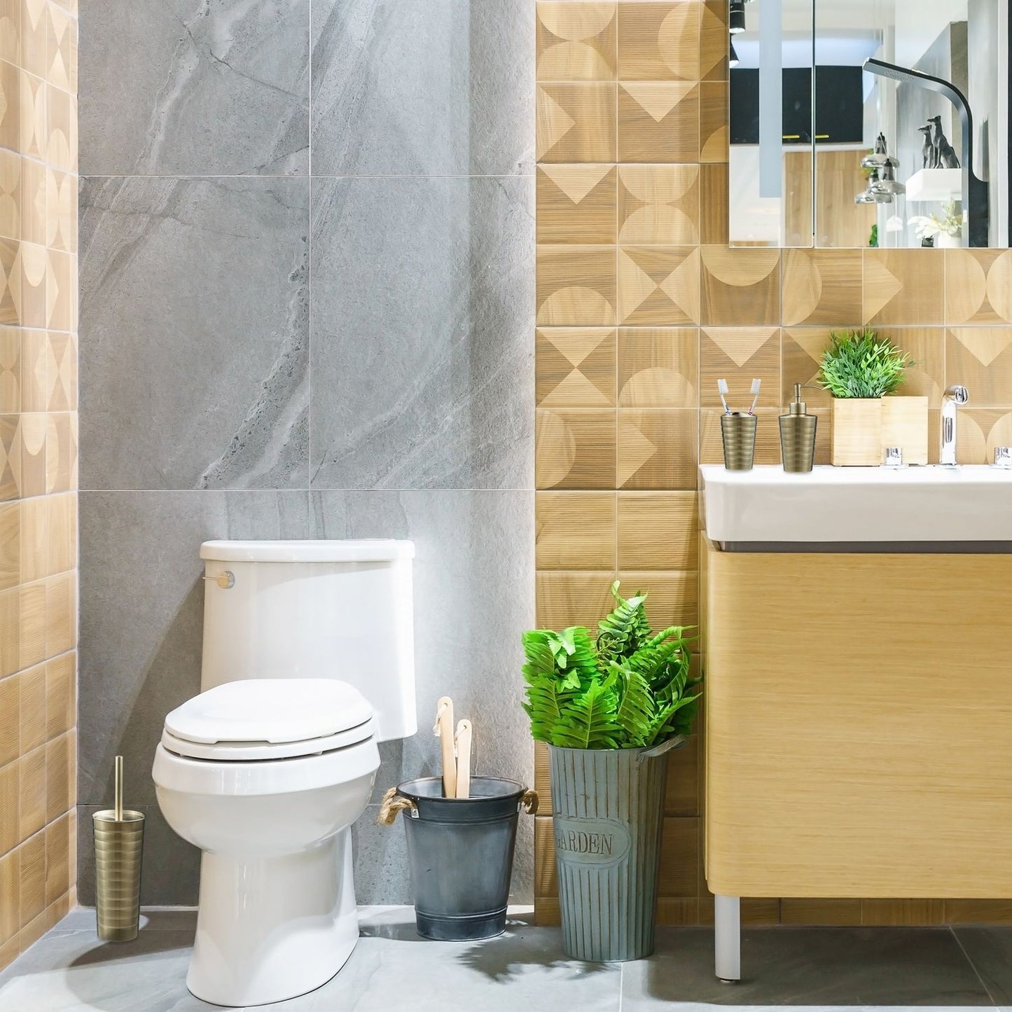 Bathroom set 5 parts