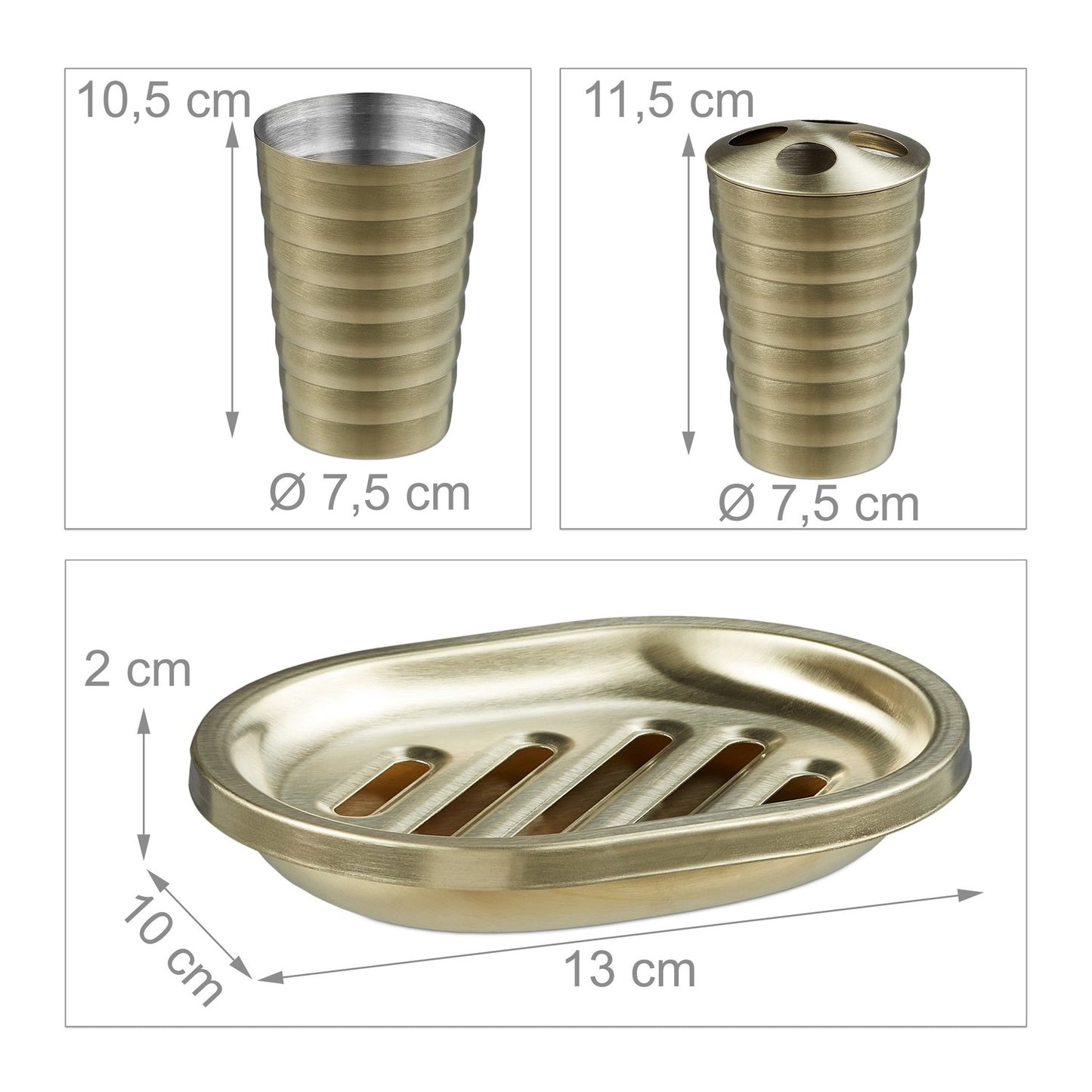 Bathroom set 5 parts