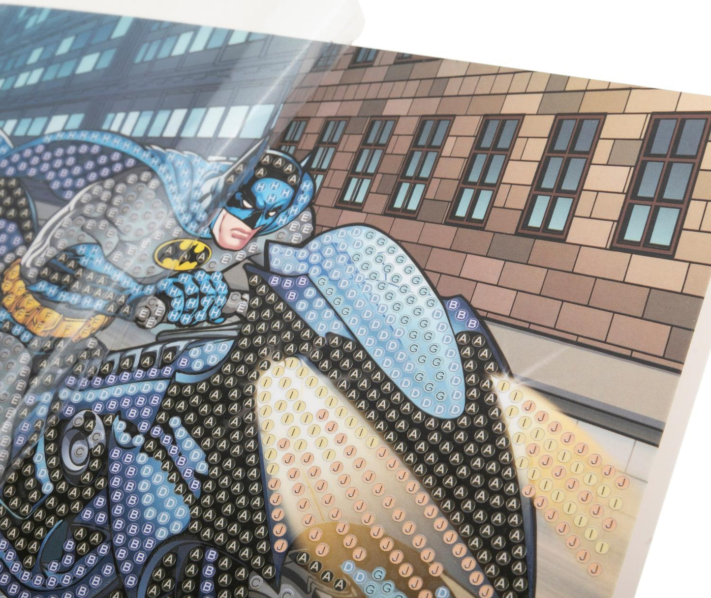 Batman Crystal Art Card, 18 X 18 Cm