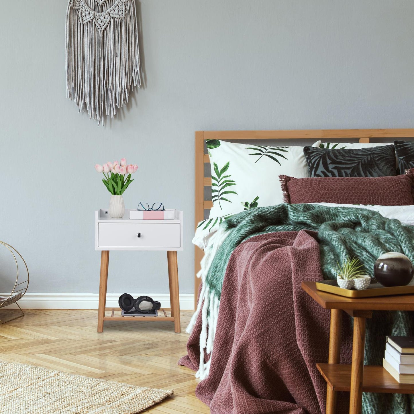 Bedside table with drawer