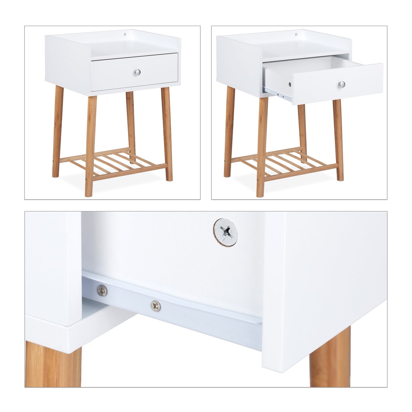 Bedside table with drawer