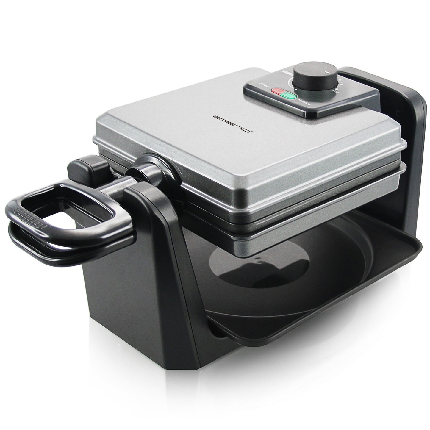 Belgian waffles, rotatable iron